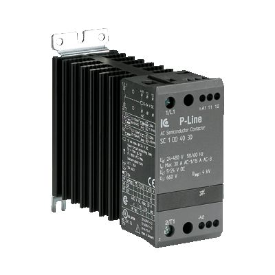 SOLID STATE RELAIS SC1DD 1F 30A 24-480V